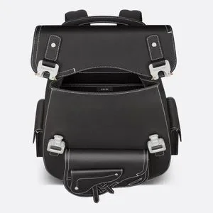 【無料郵送/関税込/正規品】 Dior Gallop Backpack Black Graine Dior Oblique Gallop Maxi Backpack 1ADBA164YKS 106995456 | eBay